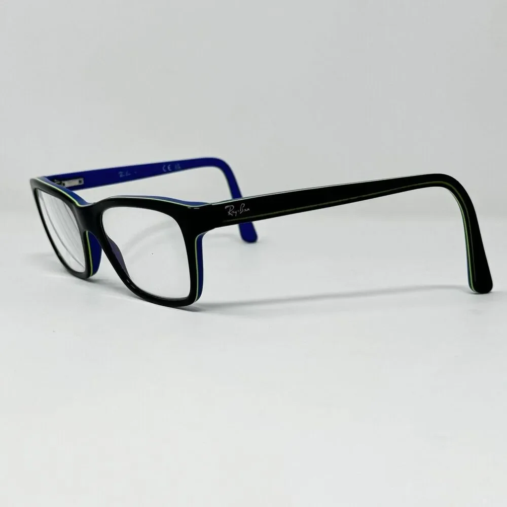Ray-Ban RB1536 3600 Dark Grey Blue Kids Eyeglass Frames 48-16-130 Authentic (A)